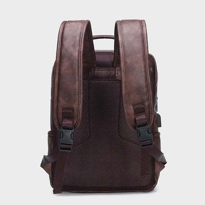 Aule Voyager Leather Backpack