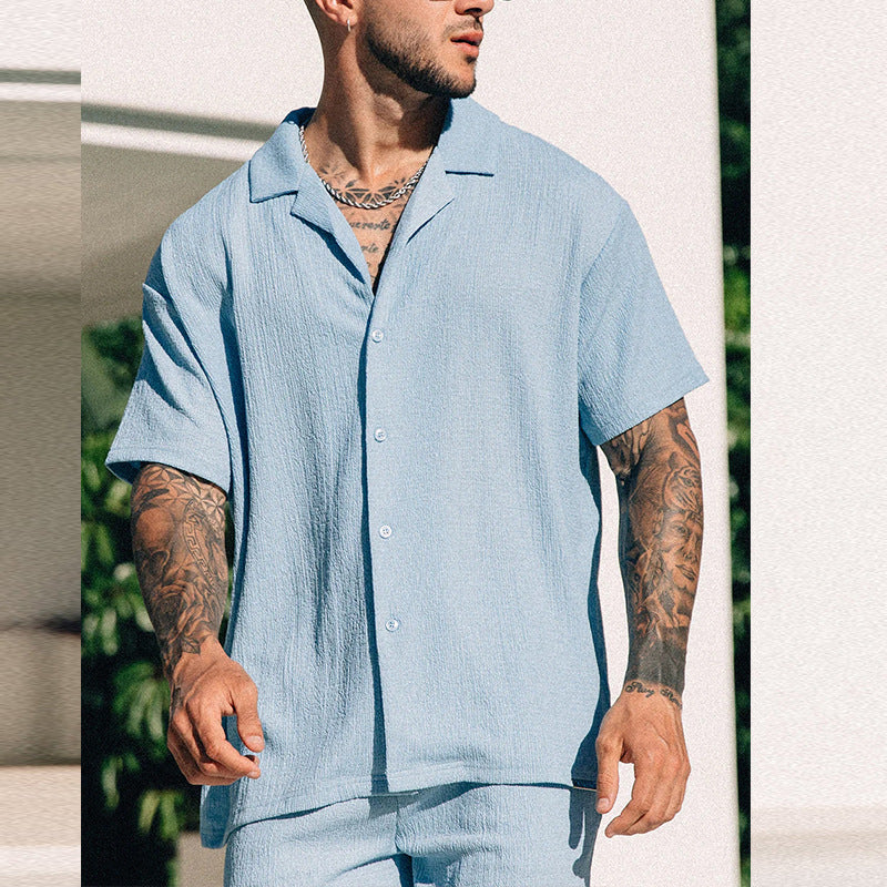 Aule Mint Coast Shirt Set