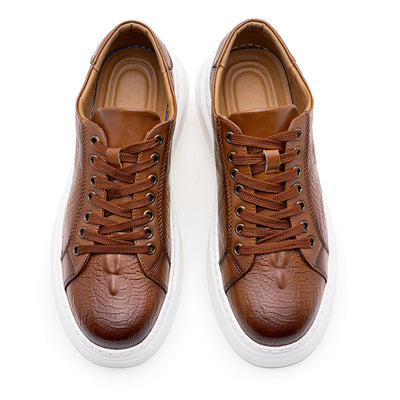 Aule Cognac Classic Sneakers