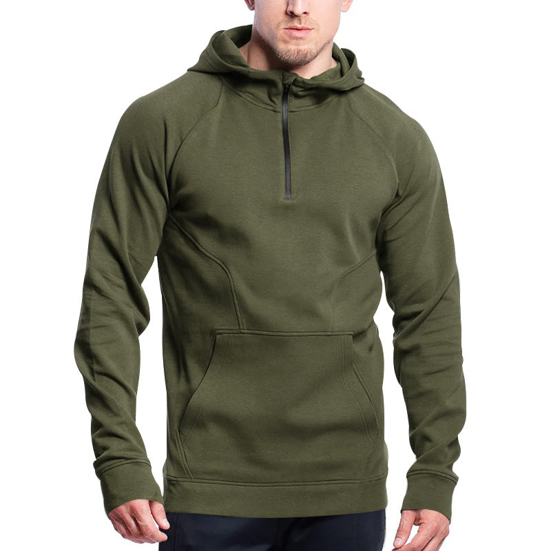 Aule Fleece Quarter Zipper Hoodie