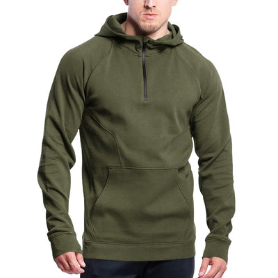 Aule Fleece Quarter Zipper Hoodie