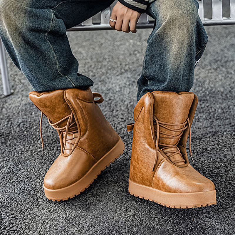 Bumblebread High Top Boots