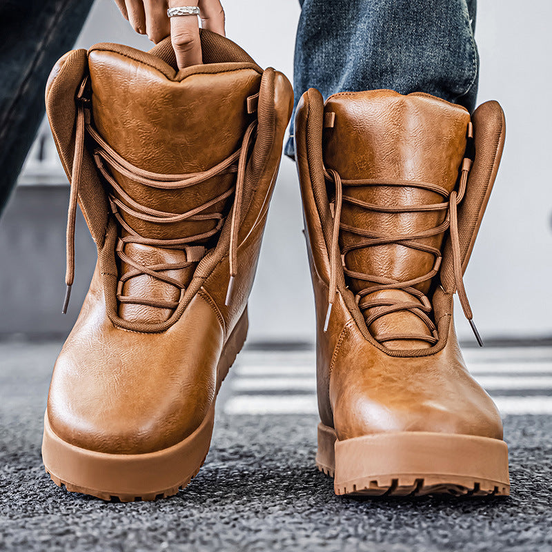 Bumblebread High Top Boots