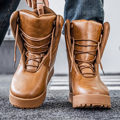 Bumblebread High Top Boots