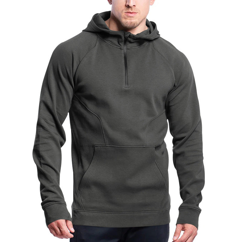 Aule Fleece Quarter Zipper Hoodie