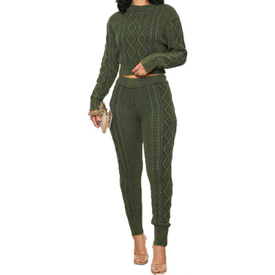 Knitted Bodycon Sweater Set
