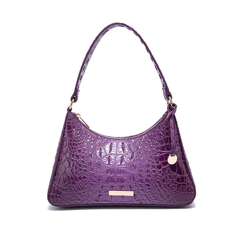 Vintage Crocodile Embossed Bag