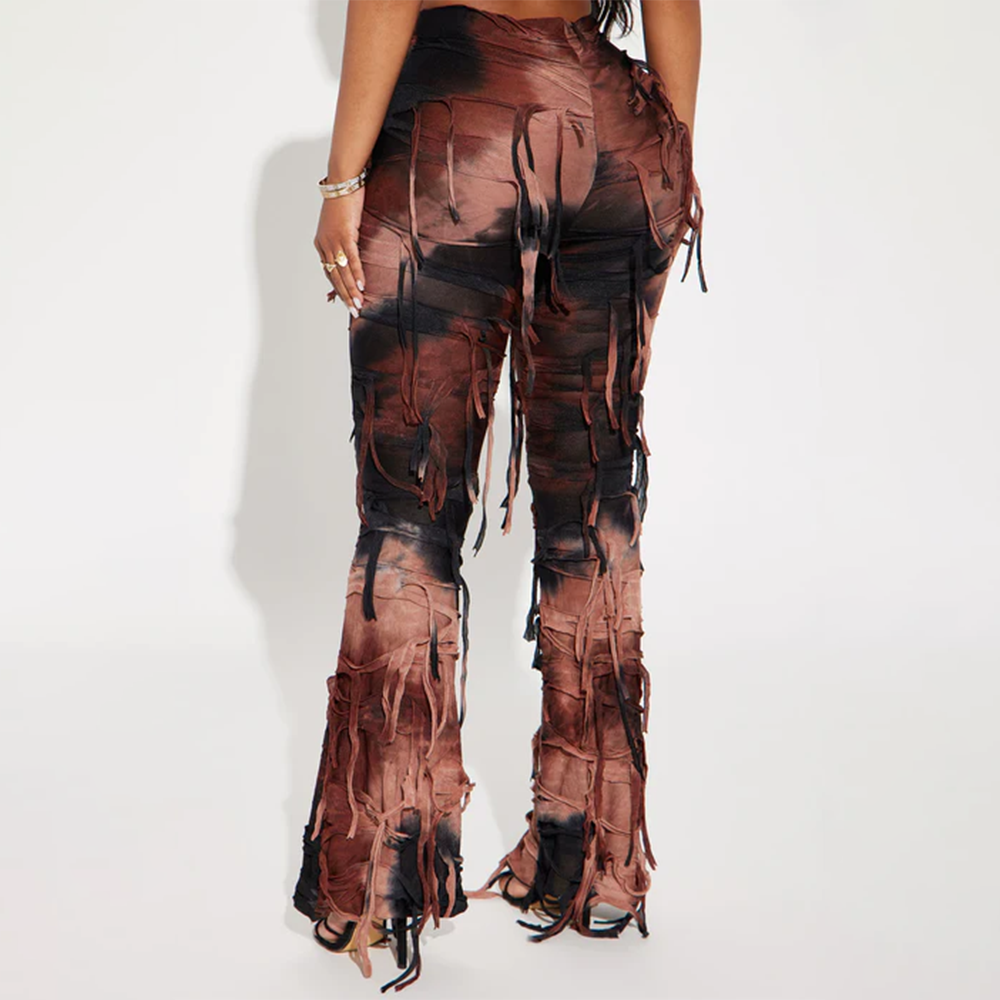 Tie-dye Tessel Long Pants