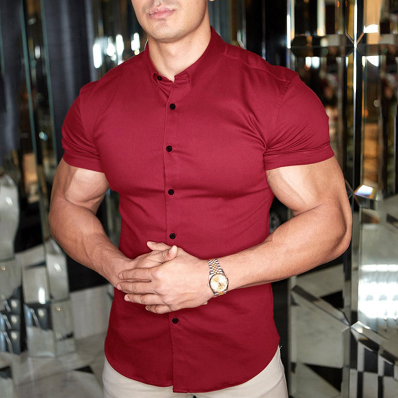 Essential Muscle Fit Dress Shirt