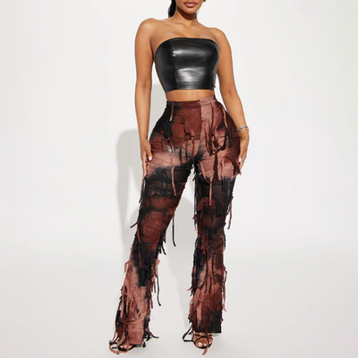 Tie-dye Tessel Long Pants