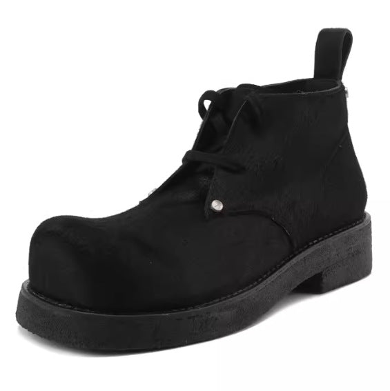 Aule Retro Head Ankle Boots