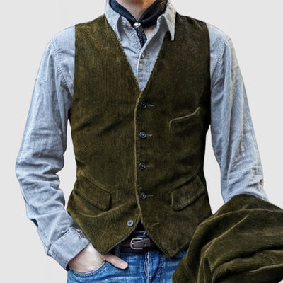 Aule Retro Corduroy Vest