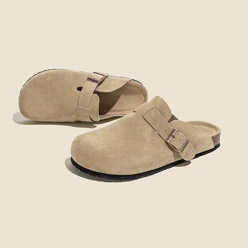 Bucket Decor Suede Birkenstock Slippers