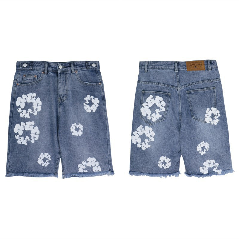 Aule Blooming Denim Shorts