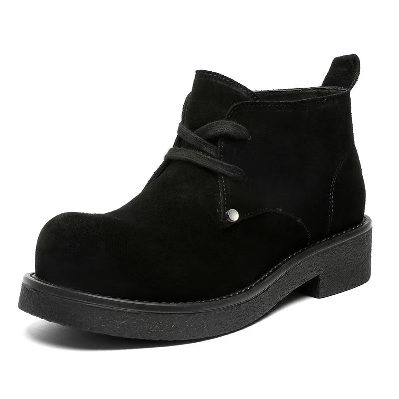 Aule Retro Head Ankle Boots