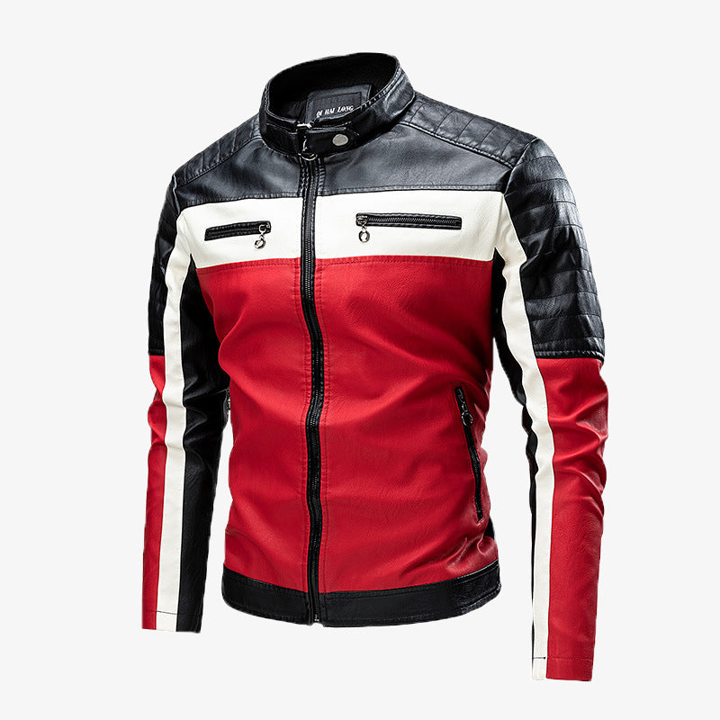 Aule Retro Biker Jacket