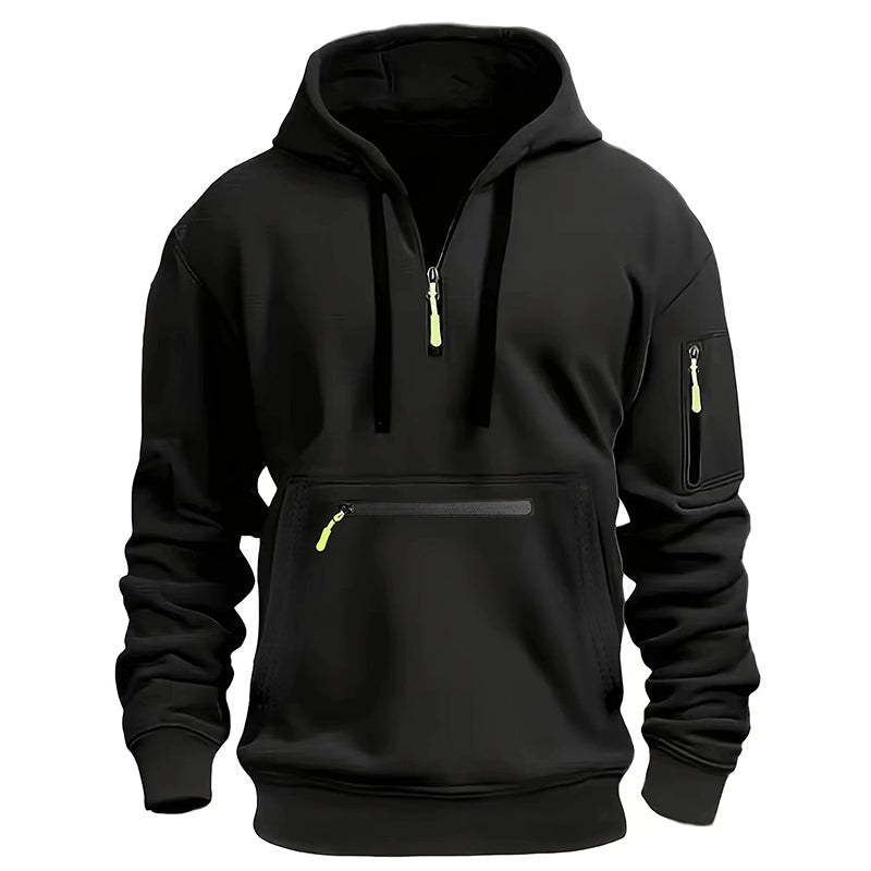 Aule Natural Zipper Hoodie