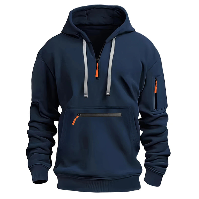 Aule Natural Zipper Hoodie