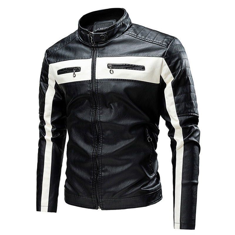 Aule Retro Biker Jacket