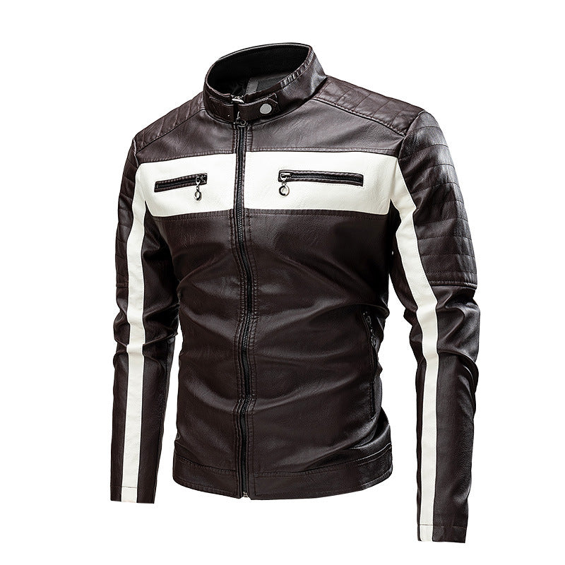 Aule Retro Biker Jacket