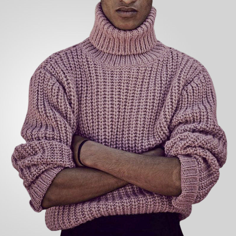 Aule Chunky Knitted Halterneck Sweater