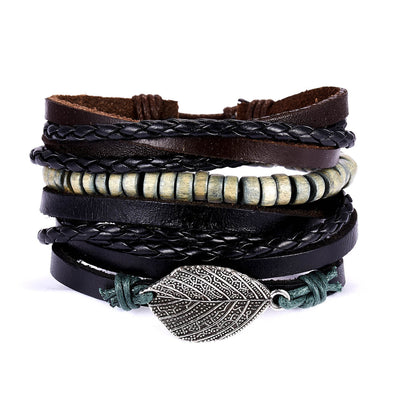 Aule Punk Braided 6Pcs Bracelets