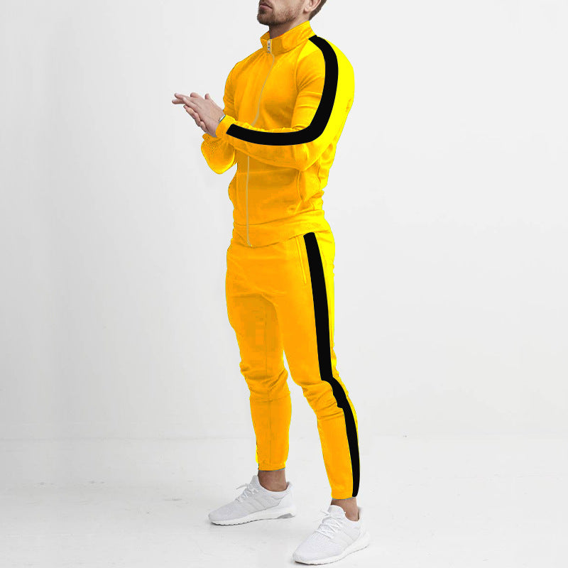 Aule Color Block Tracksuit Set