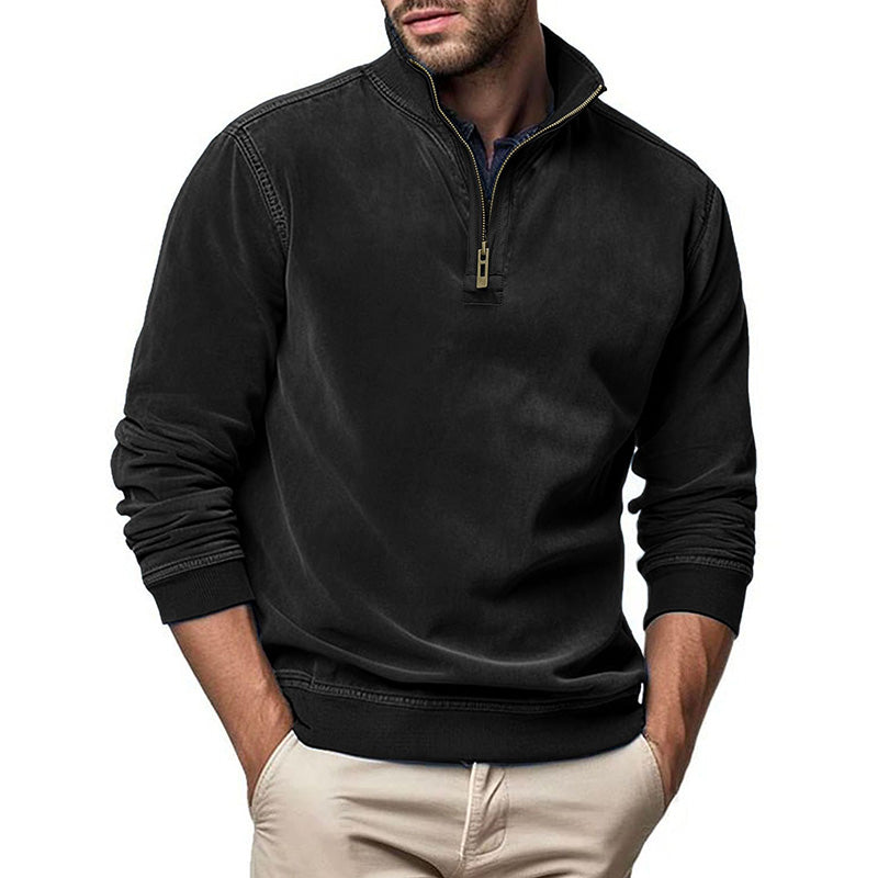 Pull Aule Faux à demi-zip