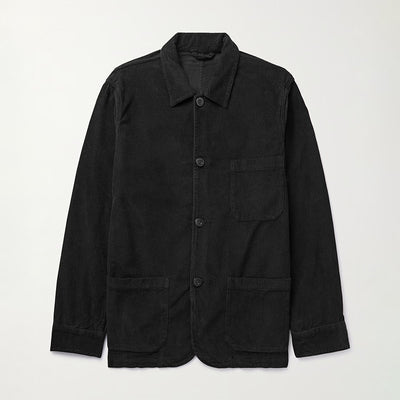 Veste chemise en velours côtelé Aule