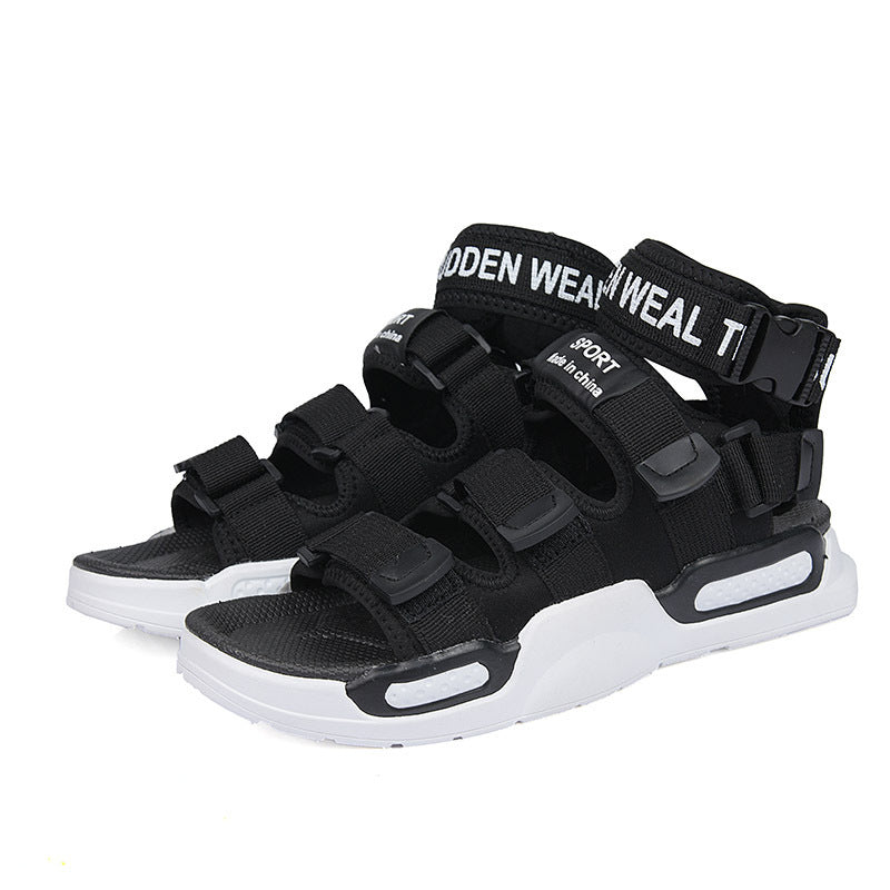 Aule Bunte Sandalen mit offener Spitze