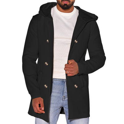 Double Breasred Hooded Coat