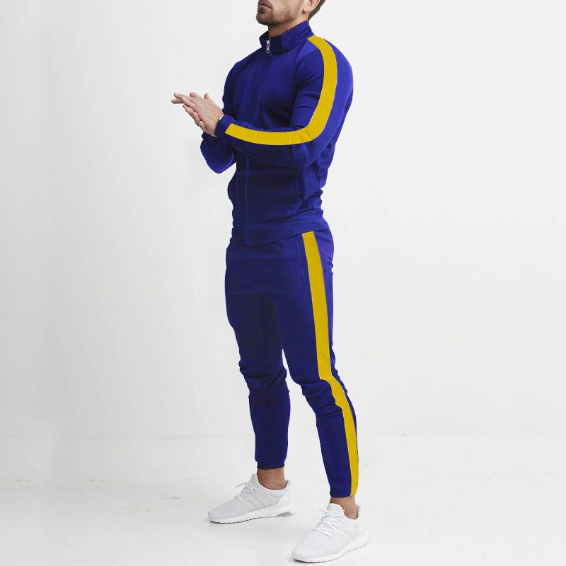 Aule Color Block Tracksuit Set