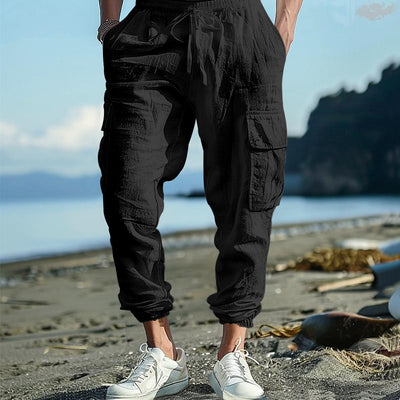 Aule Cotton Linen Pockets Pants