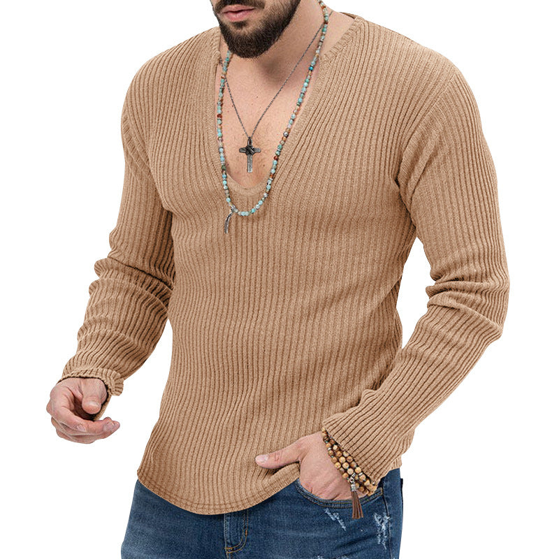 U-neck Knitted T-shirt