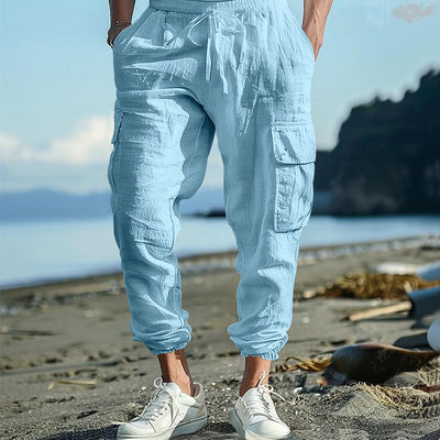 Aule Cotton Linen Pockets Pants