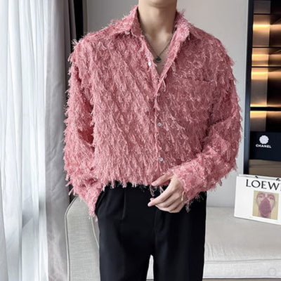 Aule Faether Decor Mesh Shirt