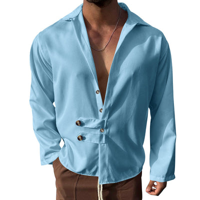 Aule Einzigartiges Button-Down-Hemd