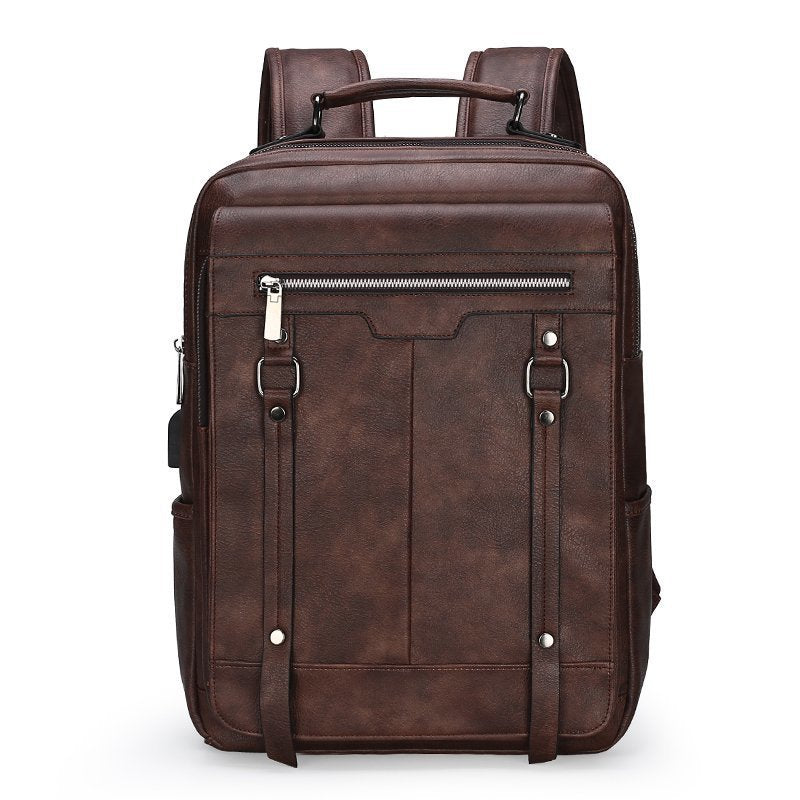 Aule Voyager Leather Backpack