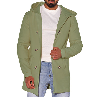 Double Breasred Hooded Coat