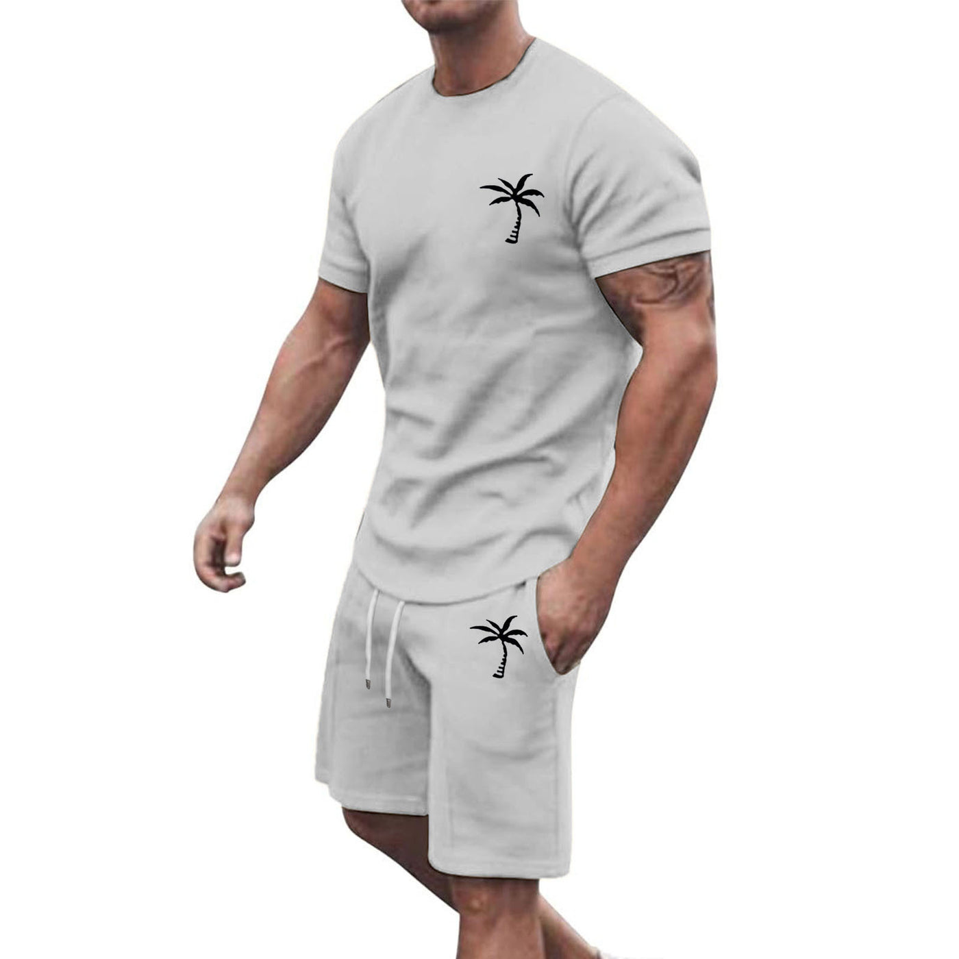 Aule Palm Tree Tee Set