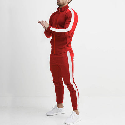 Aule Color Block Tracksuit Set