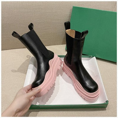 Solid Candy Ankle Boots