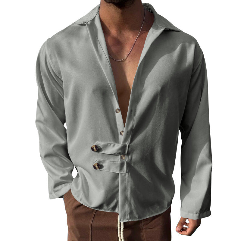 Chemise boutonnée unique Aule