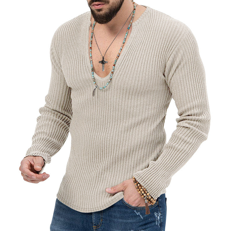 U-neck Knitted T-shirt