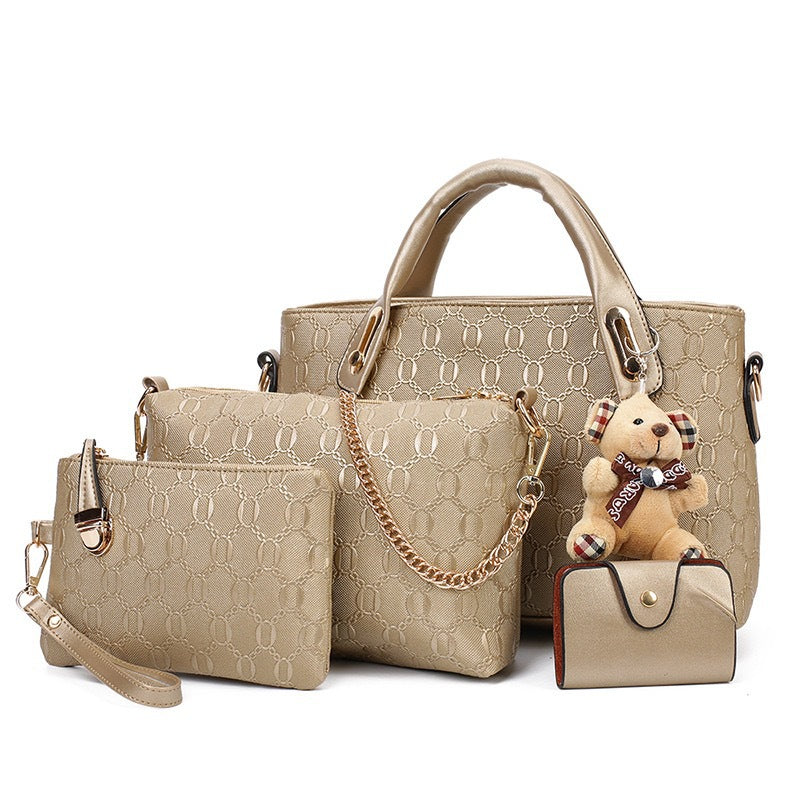 Tassel Bear Fünfteiliges Handtaschen-Set