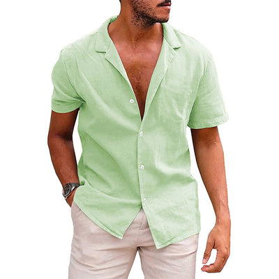 Aule Solid Linen Shirt