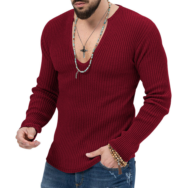 U-neck Knitted T-shirt