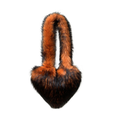 Heart Furry Handbag