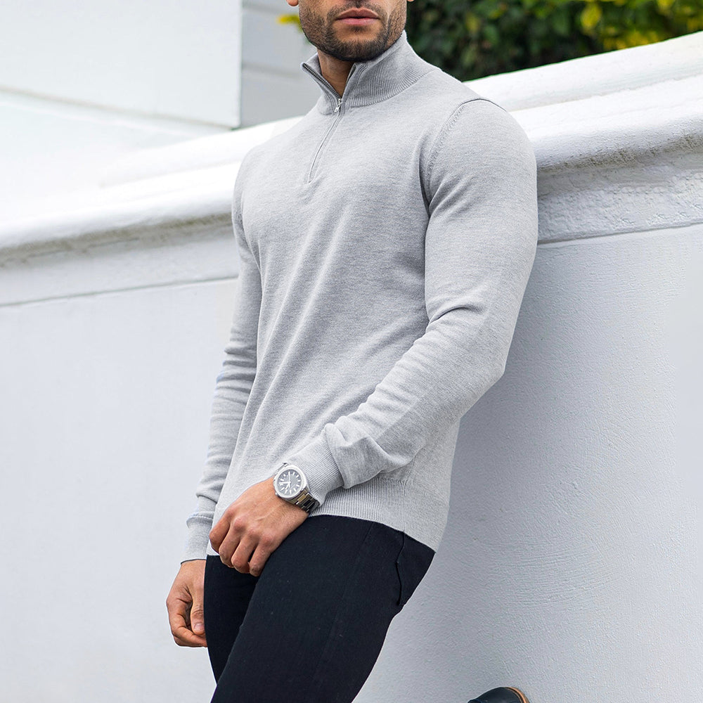 Aule Zip Muscel Sweater