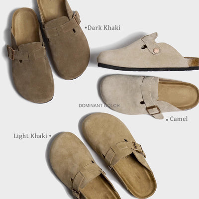 Bucket Decor Suede Birkenstock Slippers